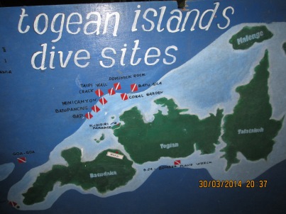 Dive Site at the west and north-west KAdidiri Paradise